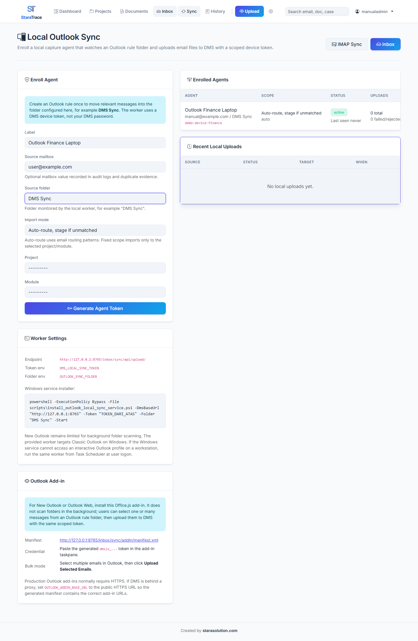 Local Outlook Sync